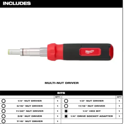Milwaukee 48-22-2920 9-in-1 Multi-Nut Driver - Image 1 of 3
