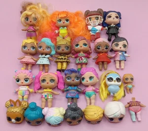 LOL Sorpresa 3" Mini Muñeca Neón Mascota Pelo Dulces Baile Presente Deporte Lote de 23 piezas MGA - Imagen 1 de 21