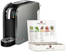 K-fee Teiera TeaLounge Sistema di Capsule Set-Inizio Incl. Brillante Argento