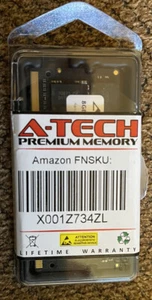 Memoria A-Tech 8 GB PC4-21300 (DDR4-2666) 1,2 V SO-DMM sin ECC nueva caja abierta - Imagen 1 de 7