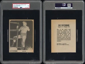 PSA 7 1981 Wrestling Superstars Hand Cut Pat Patterson POP1 Two↑ - Picture 1 of 2