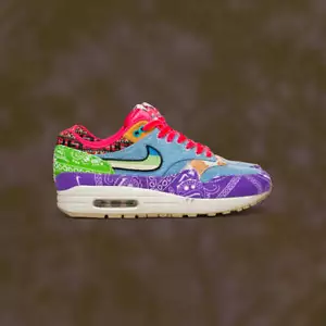 Nike Air Max 1 Concepts Far Out taglia 10,5 DN1803-500 - Foto 1 di 3