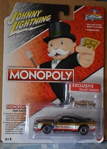 Johnny Lightning Monopoly 1975 Ford Mustang Cobra II Racer Release 3 NEW - Picture 1 of 8