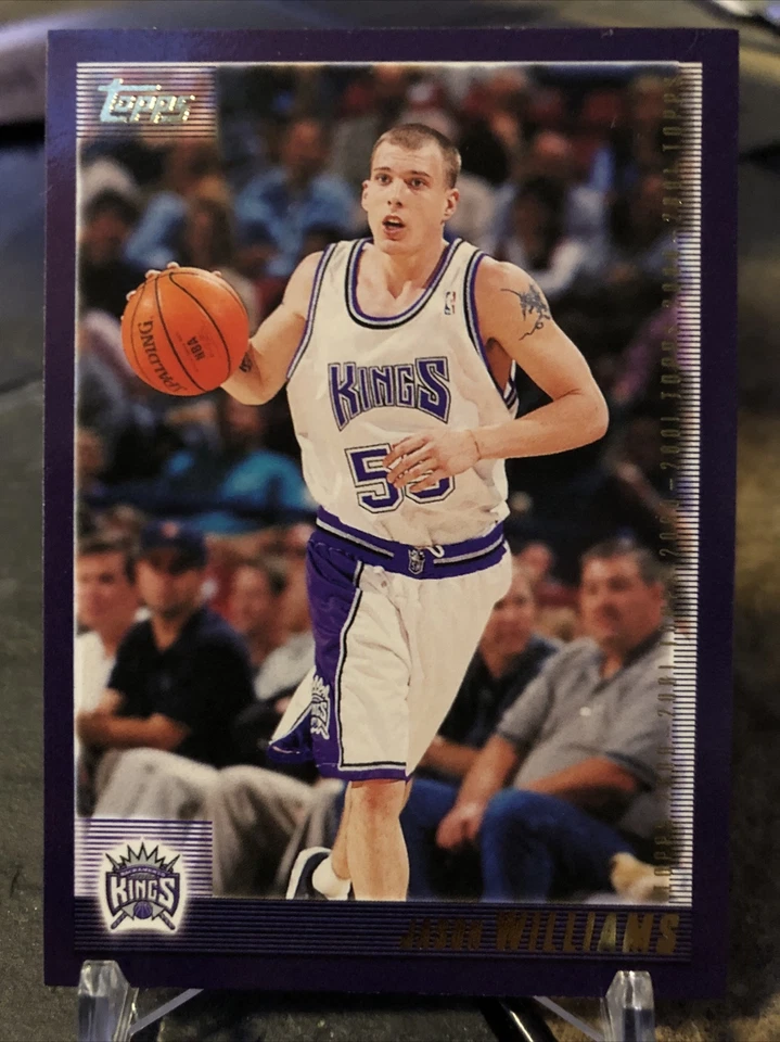 2000-01 Topps Sacramento Kings Basketball Card #156 Jason Williams - Image 1 of 2