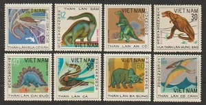 1979 Vietnam Stamps Dinosaurs Scott # 972 - 979 MNH - Picture 1 of 1