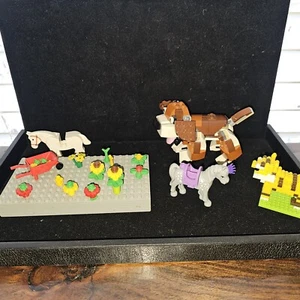 LOTE DE PIEZAS DE FOLLAJE LEGO Árbol Arbusto Planta Flores Arbusto BrickHeadz Perro Caballo Animal - Imagen 1 de 11