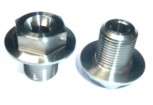 Honda RS125R 1991-1995 Titan Vorderachse Spindel Schrauben Kein Rost Leichte - Bild 1 von 10