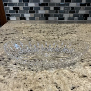 Plato Bandeja de Apio/Condimentos de Cristal Lismore Waterford De Colección, Irlanda 10.5" - Imagen 1 de 4