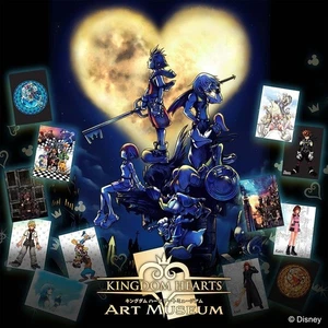 Kingdom Hearts Art Museum Card Collection 20 Packs Set 1 Box Square Enix Japan - Picture 1 of 14