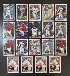 Shohei Ohtani (19) Card Lot Los Angeles Dodgers Topps Chrome Bowman ++ - Picture 1 of 4
