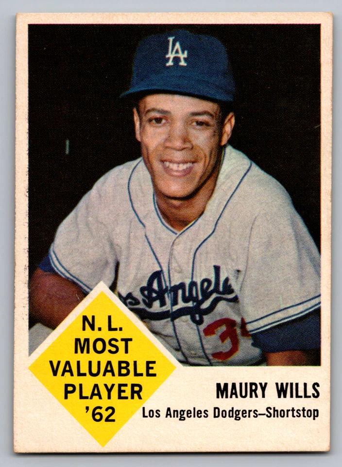 1963 年弗莱尔 #43 梅里·威廉·道奇队新秀 — 第 1/3 张图片