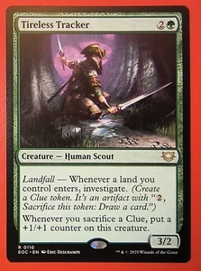 MTG, EDGE OF ETERNITIES * TIRELESS TRACKER* #0110, RARE, REGULAR, EOC - Picture 1 of 2