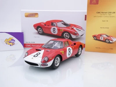 CMC M-262 # Ferrari 250 LM #8 12h. Reims 1964 " John Surtees - L. Bandini " 1:18 - Bild 1 von 4
