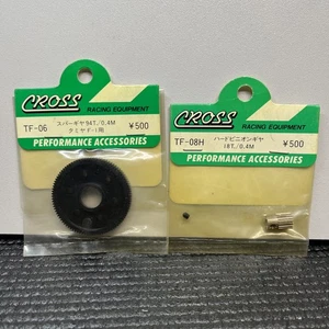 Cross Racing 94T 64P Spur & 18T Pinion Tamiya F1 F103 F14 Vintage RC - Picture 1 of 6