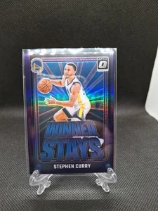 2024-25 Panini Donruss Optic Basketball Purple Winner Stays Stephen Curry - Picture 1 of 2