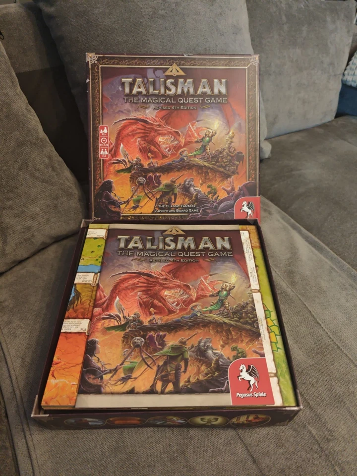 Talisman The Magical Quest Game 4th Edition Fantasy Flight Games - Image 1 of 4