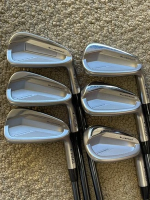 Nice Ping Blueprint S 5-PW IRON SET Blue Dot, Regular Flex 75gram Recoil shafts. - Image 1 of 4
