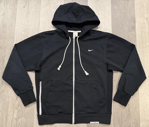 Nike Men’s Black Full Zip Standard Issue Basketball Hoodie - Medium - Picture 1 of 5