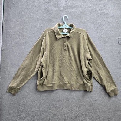 ROSA Victoria's Secret Mujer Sudadera L Marrón Polar Cuello Manga Larga Foto 1 de 4