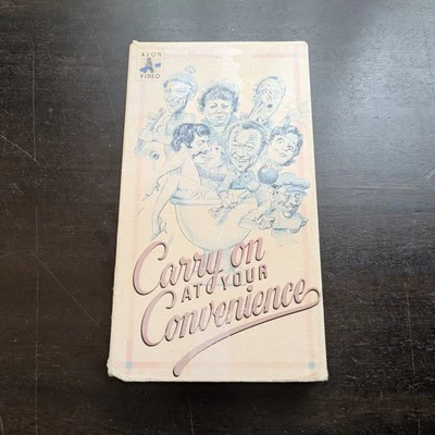 Carry On At Your Convenience VHS Axon Video 70s Bawdy Comedy - Image 1 of 3