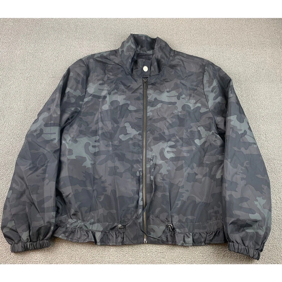 Chaqueta Sanctuary Para Mujer Gris Medio Bombardero Anorak Camuflaje Cortavientos Camuflaje Foto 1 de 4