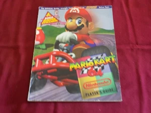 Nintendo N64 Mario Kart 64 Offizielles Nintendo Player’s Guide mit Autoaufklebern - Bild 1 von 4