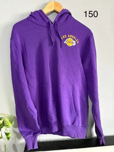 Purple and yellow Los Angeles Lakers hoodie #Lakers Size M - Picture 1 of 3