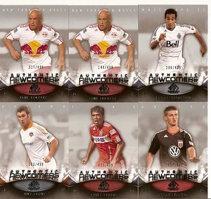 (6) 2011 SP Juego Usado Novato RC Lote Will Bruin Pardo Rodgers Sanvezzo/499 - Imagen 1 de 1