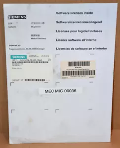 Siemens 6SL3054-0EJ00-1BA0 SINAMICS S120 CompactFlash Card licencia NUEVO precintado - Imagen 1 de 3