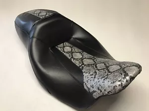 2011-2023 Harley Street Glide / Road Glide Seat Cover (PYTHON) - Picture 1 of 9