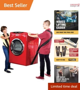 Ergonomic 2-Person Moving Straps - Lift Heavy Items Up to 800 lbs Safe & Easy - Picture 1 of 10