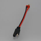 T-Plug Deans Male Connector To Gps Sae 2Pin Dc Power Automotive Cable 16Awg 15Cm