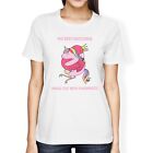 1Tee Womens Loose Fit The Best Unicorns Hang Out With Flamingos T-Shirt