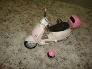 barbie scooter vespa