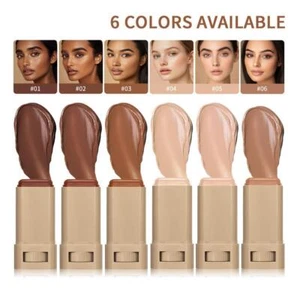 Full Coverage Concealer Cream Moisturizer Makeup Foundation Stick Long Lasting- - Picture 1 of 29