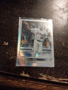 2022 Topps Chrome - Prism Refractor #204 Jose Siri (RC) - Picture 1 of 2