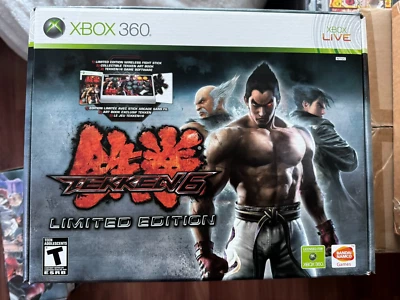 Tekken 6 Limited Edition Xbox 360 ~ NEW US ESRB with Wireless Hori Fight Stick - Image 1 of 4