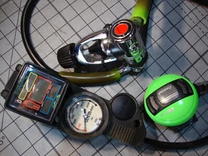 Cressi sub italy SCUBA LOT & FX pro Regulator TERNA USA gauge Scuba Diving - Picture 1 of 12