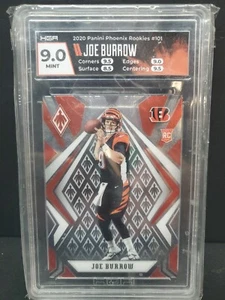 2020 Panini Phoenix Joe Burrow Silver Rookie RC #101 Cincinnati Bengals HGA 9.0  - Bild 1 von 9