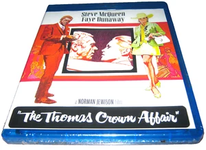 The Thomas Crown Affair - Steve McQueen - Blu-Ray - New Sealed - Region A - Picture 1 of 2