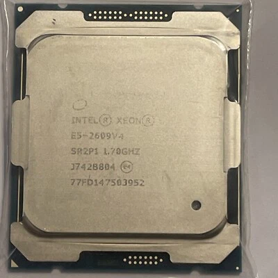 SR2P1 Intel Xeon Processor E5-2609v4 1.7GHz 20MB Cache Socket 2011-3 CPU - Image 1 of 2
