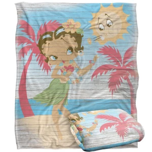 Betty Boop Hula Boop Silky Touch Super Soft Throw Blanket, 50"x60" - Picture 1 of 7