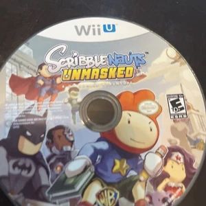 Scribblenauts Unmasked (Nintendo Wii U) Disc Only tested and Working - Picture 1 of 3