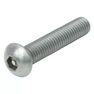 M6 M8 Hex Pin Socket Button Security Screw A2 Stainless Steel Bolt ANTI TAMPER - Picture 1 of 3