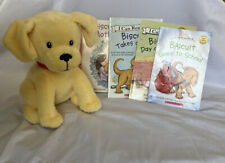 Kohl's Cares Biscuit Plush Stuffed Animal Toy & 4 Book Sets “I Can Read Book”