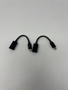 2 adattatori Belkin da USB-C A USB-A 14 CM 5 GBPS per laptop cromati PC - Foto 1 di 2