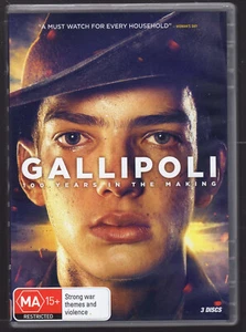 Gallipoli: 100 Years in the Making (2015) 3-Disc DVD Miniseries reg.4 - Picture 1 of 9