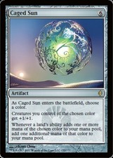 [1x] Caged Sun - Near Mint, English - New Phyrexia MTG Magic