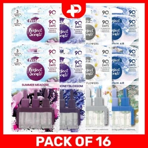 16 x Febreze 3Volution Plug In Nachfüllpack Perfect Scents Lufterfrischer - 4 Düfte - Bild 1 von 17