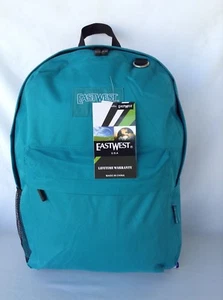 East West U.S.A Simple Student School Book Bag Turquoise - 1127 - Bild 1 von 5